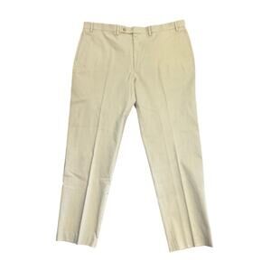 New LAUREN RALPH LAUREN Men's Flat Front Chino Pant Sz 42 x 32